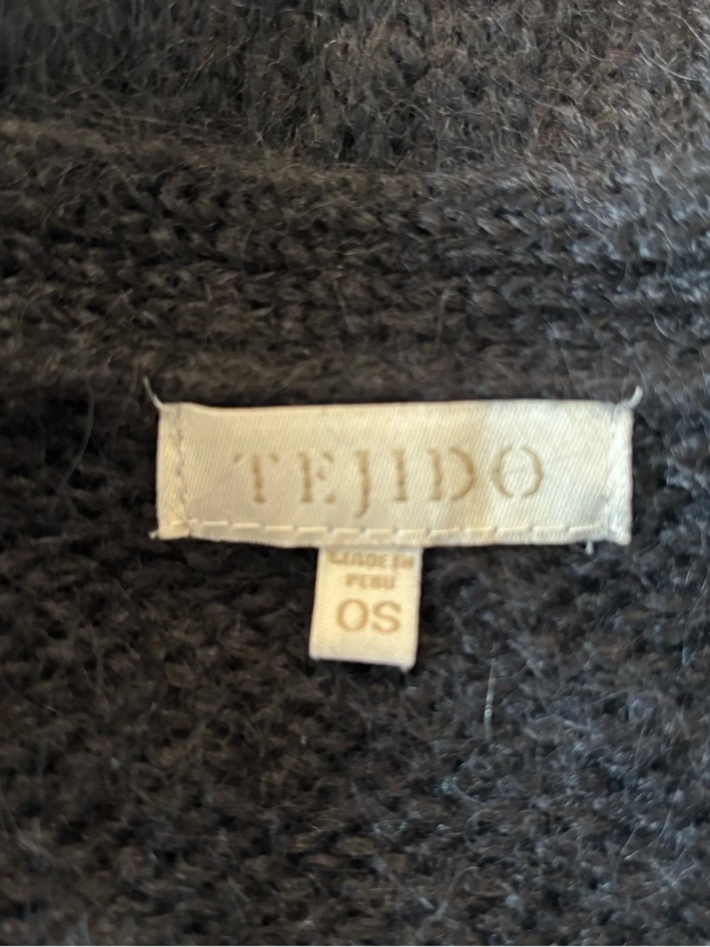Tejido Button Cardigan Alpaca Wool Sweater - Picture 5 of 6